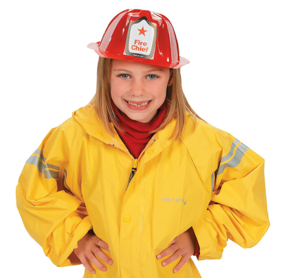 Fire Chief Hats / Paquete de 12 Sombreros de Bombero para Niños Descontinuado Oriental trading