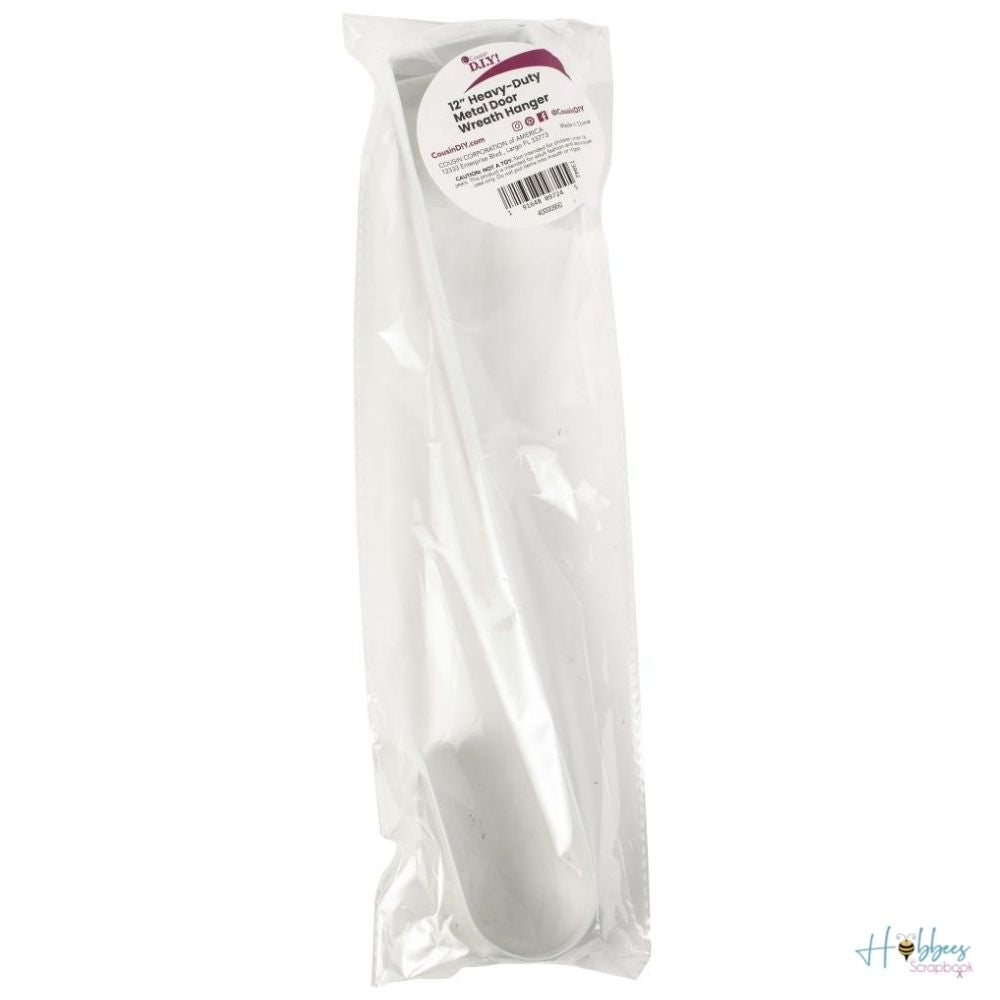 Metal Door Wreath Hanger 12" / Perchero para Corona Herramientas Cousin