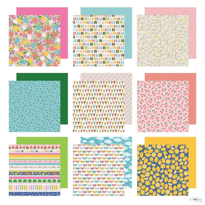 Sun &amp; Fun Paper Pad 6 x 8" / Block de Papel Verano Papel Pebbles