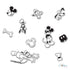 Mickey & Friends Stamps  / Sellos de Mickey y Amigos Sellos Ek Success