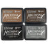 Distress Archival Ink Pad Stack / Cojines de Tinta para Sellos Colores Tierra Tintas Ranger