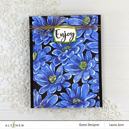 Daisy Bed 3D Embossing Folder / Folder de Grabado Margaritas  Altenew