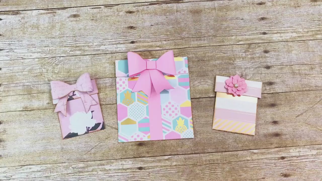 Gift Card Holder Die / Suaje de Porta Tarjetas de Regalo Descontinuado We R Memory Keepers