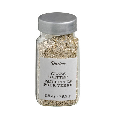 Vintage Gold Glass Glitter / Brillos de Cristal Finos Dorados Descontinuado Darice