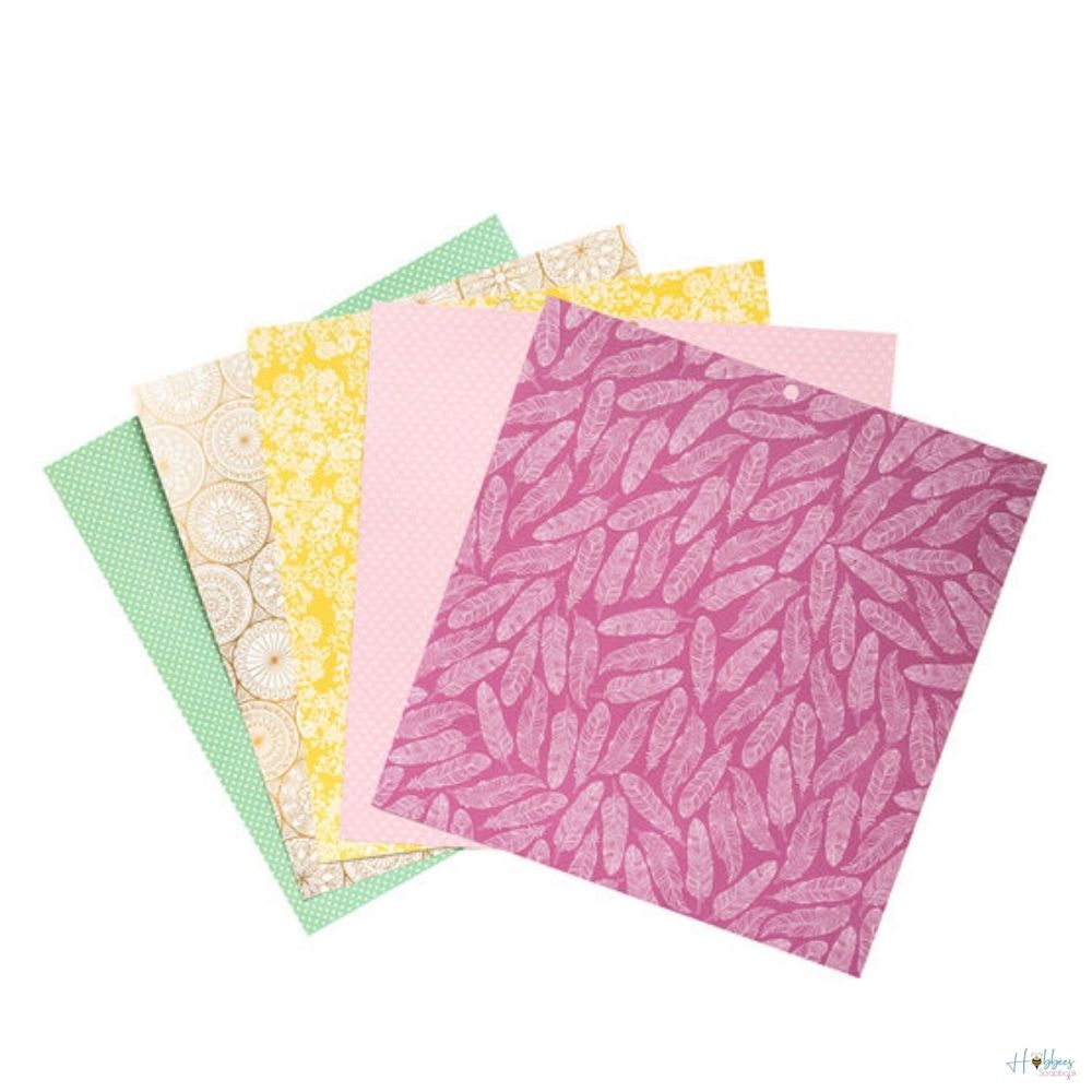 Wild &amp; Free Paper Stack 12" / Block de Papel Estampado Papel DCWV