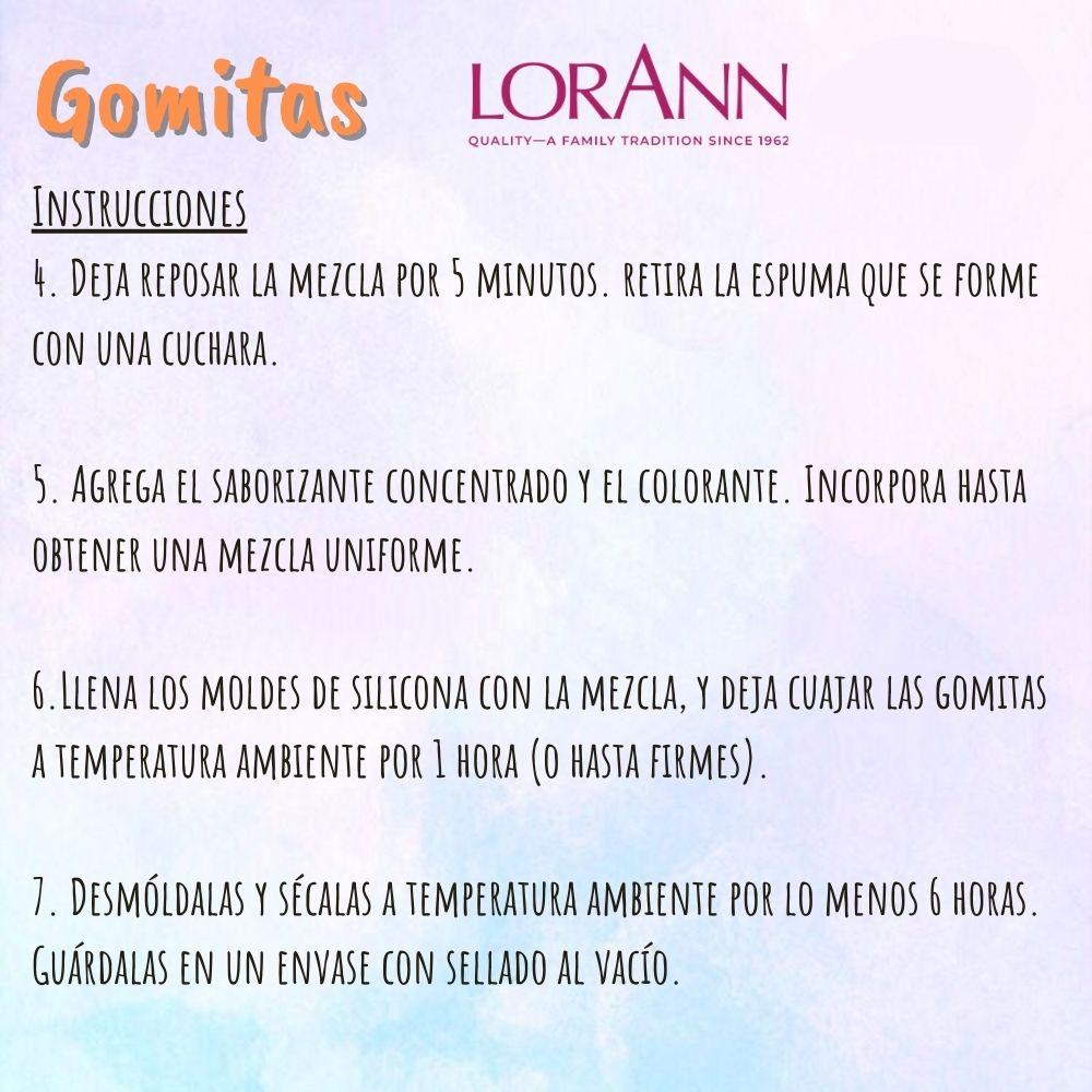 Gummy Mix / Polvo para Preparar Gomitas Repostería Lorann Gourmet