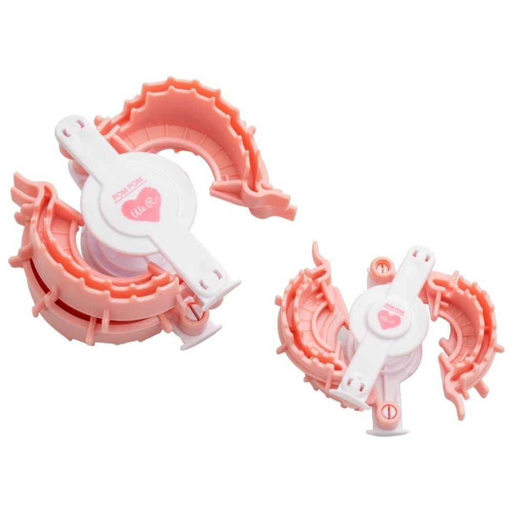 Heart Pom Pom Makers / Herramienta Para Crear Pompones Descontinuado We R Memory Keepers