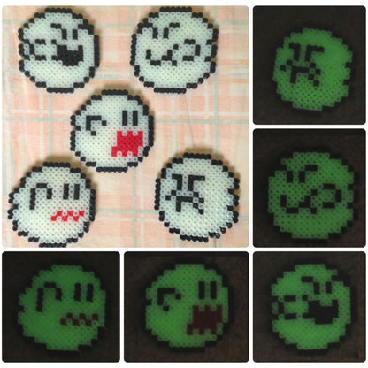 Fused Beads Glow In The Dark / Cuentas de Fusión Brillan en Oscuridad Accesorios Perler