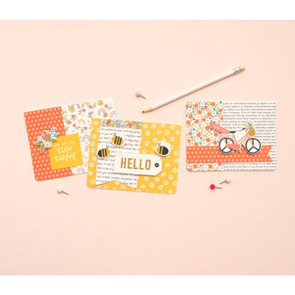 Reaching Out  Paper Pad 6 x 8" / Block de Papel Estampado Papel American Crafts