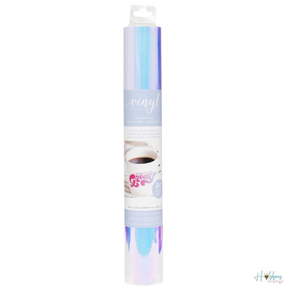 Adhesive Vinyl Blue &amp; Pink Holographic / Vinil Adhesivo Azul y Rosa Holográfico Viniles American Crafts