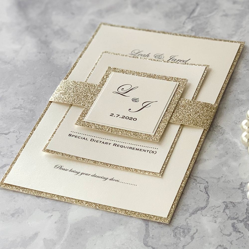 The Cardstock Stack / Cartulina Glitter Metalizada 6 x 6" Descontinuado DCWV