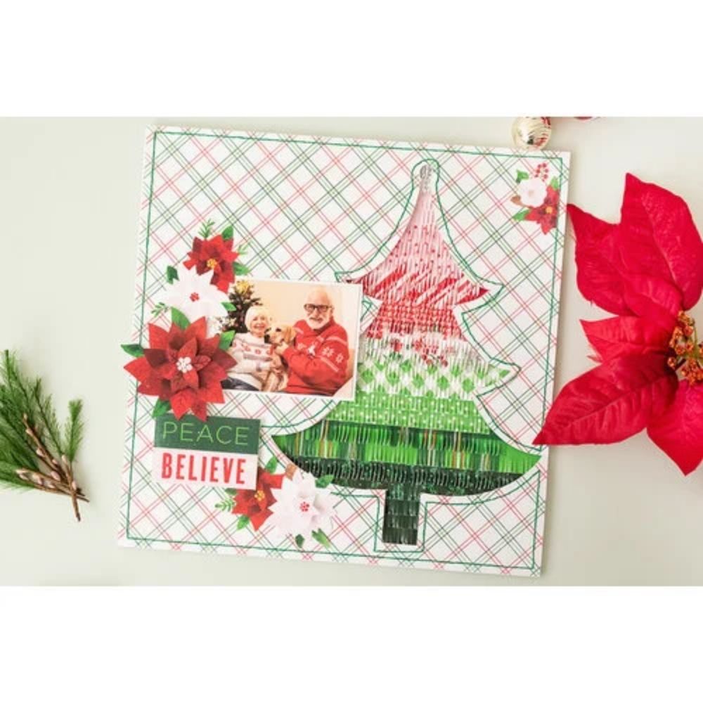 Holiday Cheer Cardstock / Block de Cartulina Navideña Descontinuado DCWV