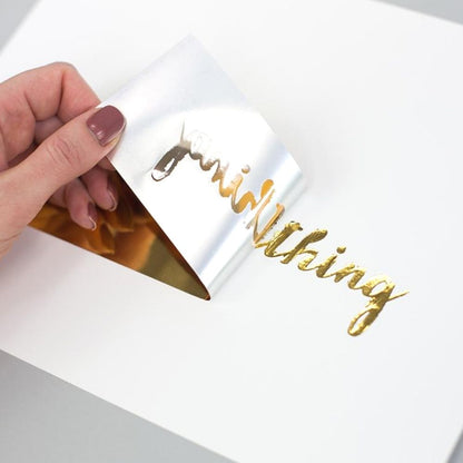 Foil Transfer Sheets Gold 8.5 x 11" / Foil de Transferencia Oro Foil Silhouette