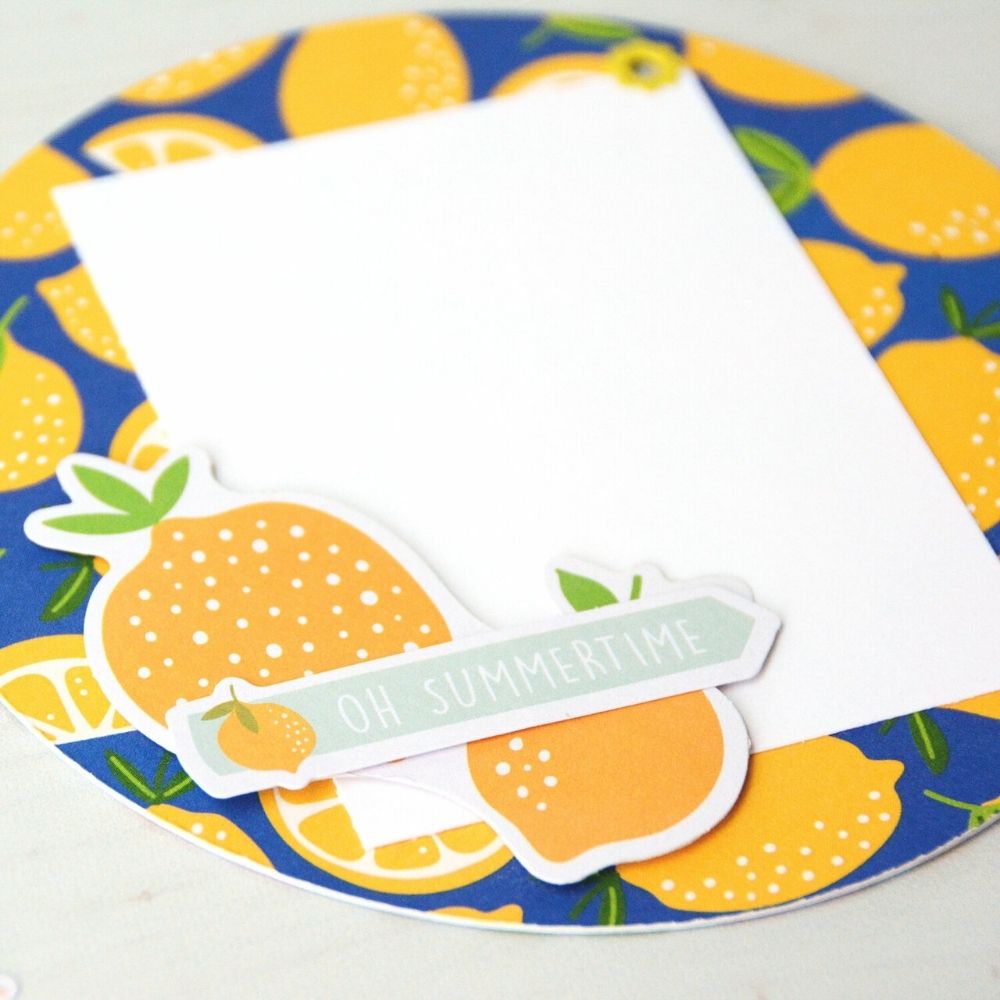 Sun &amp; Fun Paper Pad 6 x 8" / Block de Papel Verano Papel Pebbles