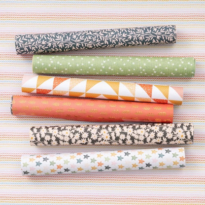 Bungalow Lane Paper Pad 6 x 8" / Block de Papel Flores y Mosaicos Descontinuado American Crafts