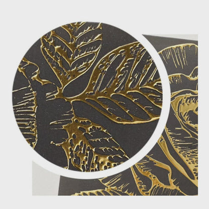 Rollo de Papel Metalizado Dorado Foil Foil Multicolor
