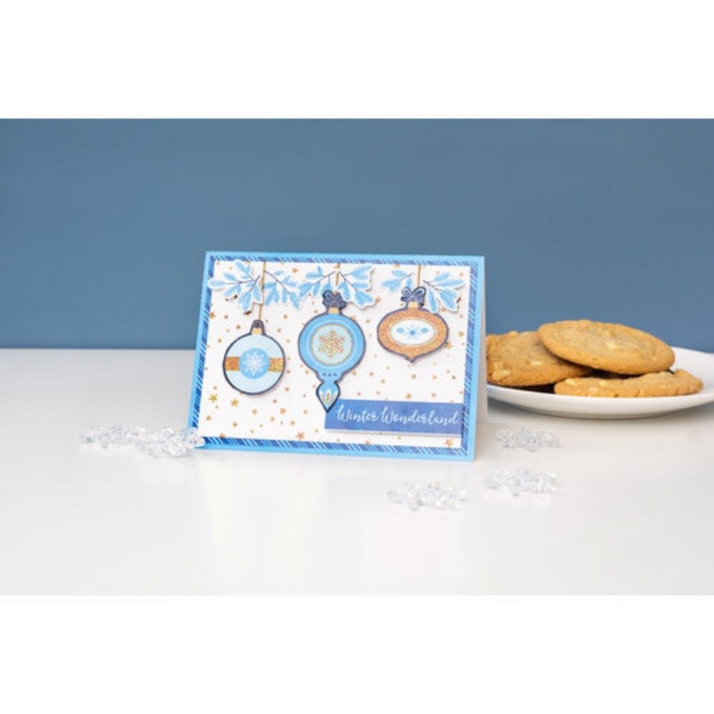 Sparkling Snow Cardstock / Block de Cartulina Navideña Descontinuado DCWV