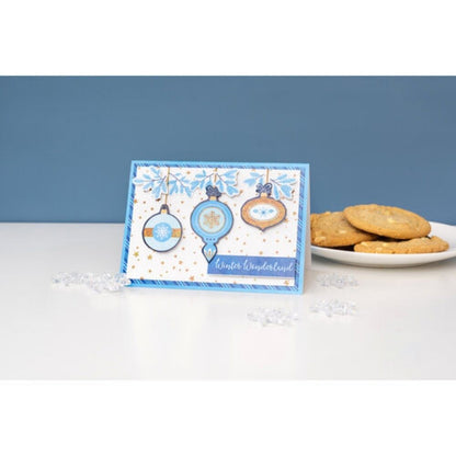 Sparkling Snow Cardstock / Block de Cartulina Navideña Descontinuado DCWV