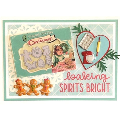 12 Ginger Bread Brads / Sujetadores Galletas de Jengibre Adornos / Embellishments Eyelet Outlet