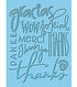 Thanks Embossing Folder / Folder de Grabado Gracias Descontinuado Cuttlebug