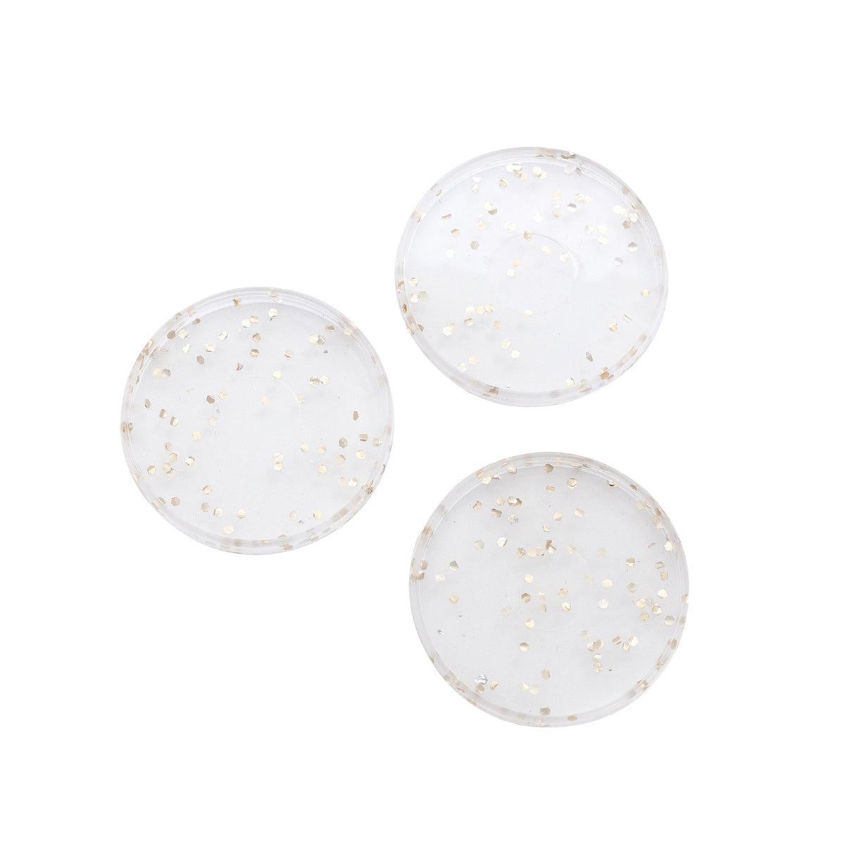 Planner Small Discs Gold Glitter / Discos para Agendas Glitter Dorado Descontinuado Maggie Holmes