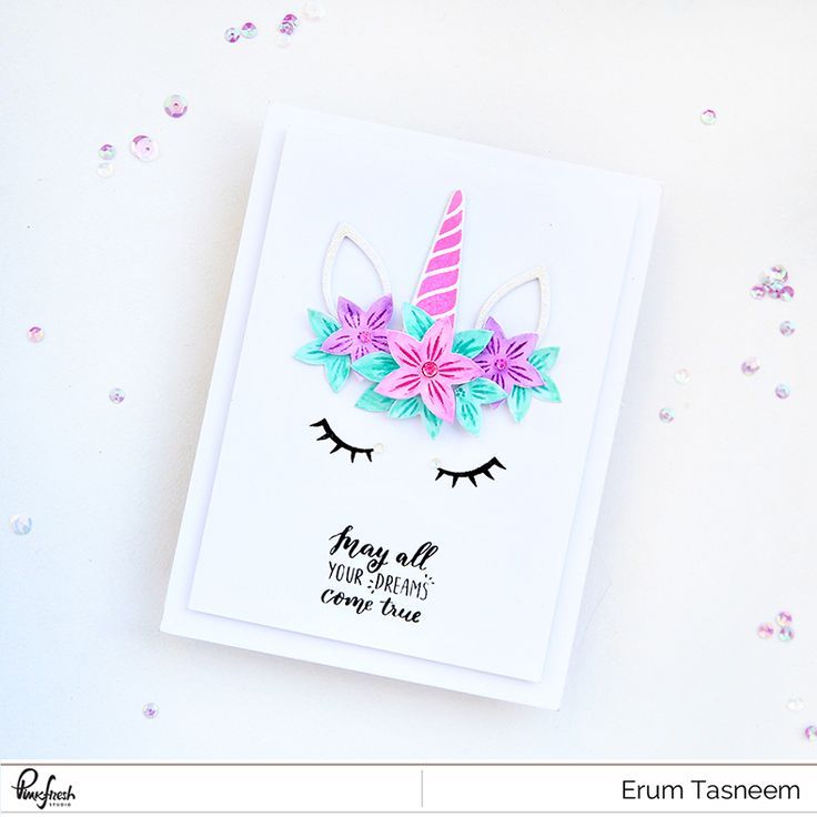 Magical Unicorn Die / Suaje de Unicornio Mágico Descontinuado Pinkfresh Studio