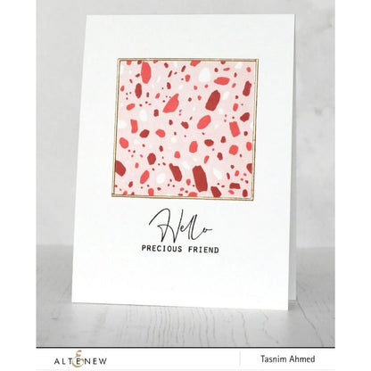 Red Sunset Crisp Dye Ink Oval Set / 4 Cojines de Tinta Rojos y Duraznos Descontinuado Altenew