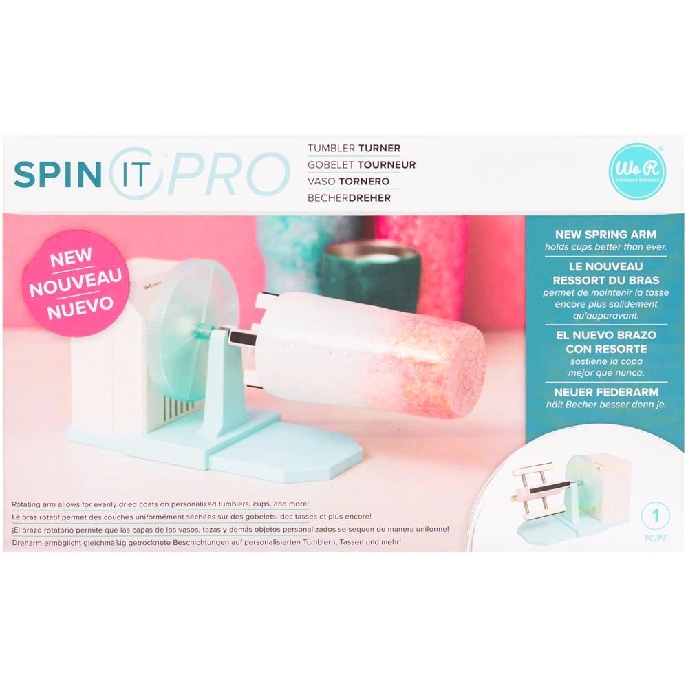 Spin It Pro Tumbler Turner / Vaso Tornero Rotatorio Spin It Herramientas We R Memory Keepers
