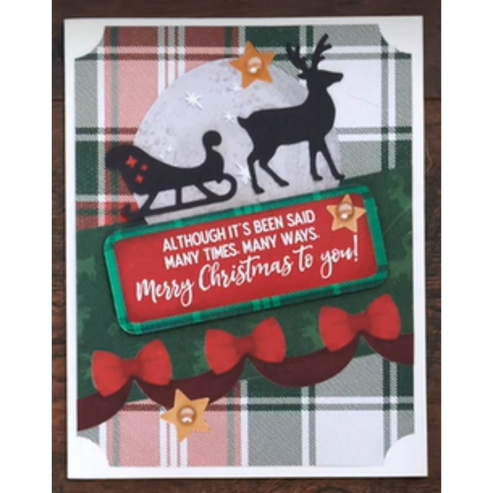 Reindeer Paper Punch 1.5" / Perforadora de Venado 3.81 cm Perforadoras Dress My Craft