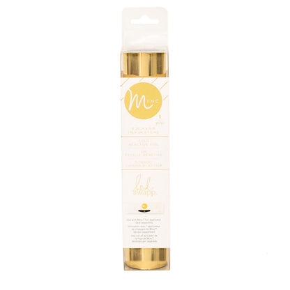 6" Minc Gold Reactive Foil / Rollo de Papel Metalizado Dorado Foil Heidi Swapp