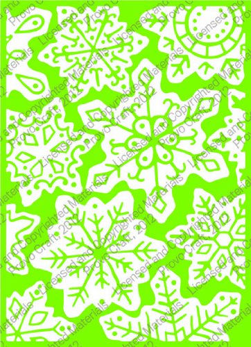 Embossing Folders Celebrate Christmas / Set de 4 Folders de Grabado Navidad Descontinuado Cuttlebug