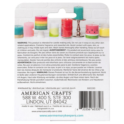 The Wick Candle Scent Garden Breeze / Set de 3 Esencias para Velas Brisa de Jardín Descontinuado We R Memory Keepers