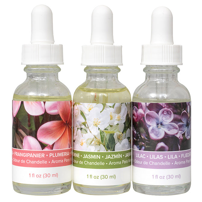 The Wick Candle Scent Garden Breeze / Set de 3 Esencias para Velas Brisa de Jardín Descontinuado We R Memory Keepers