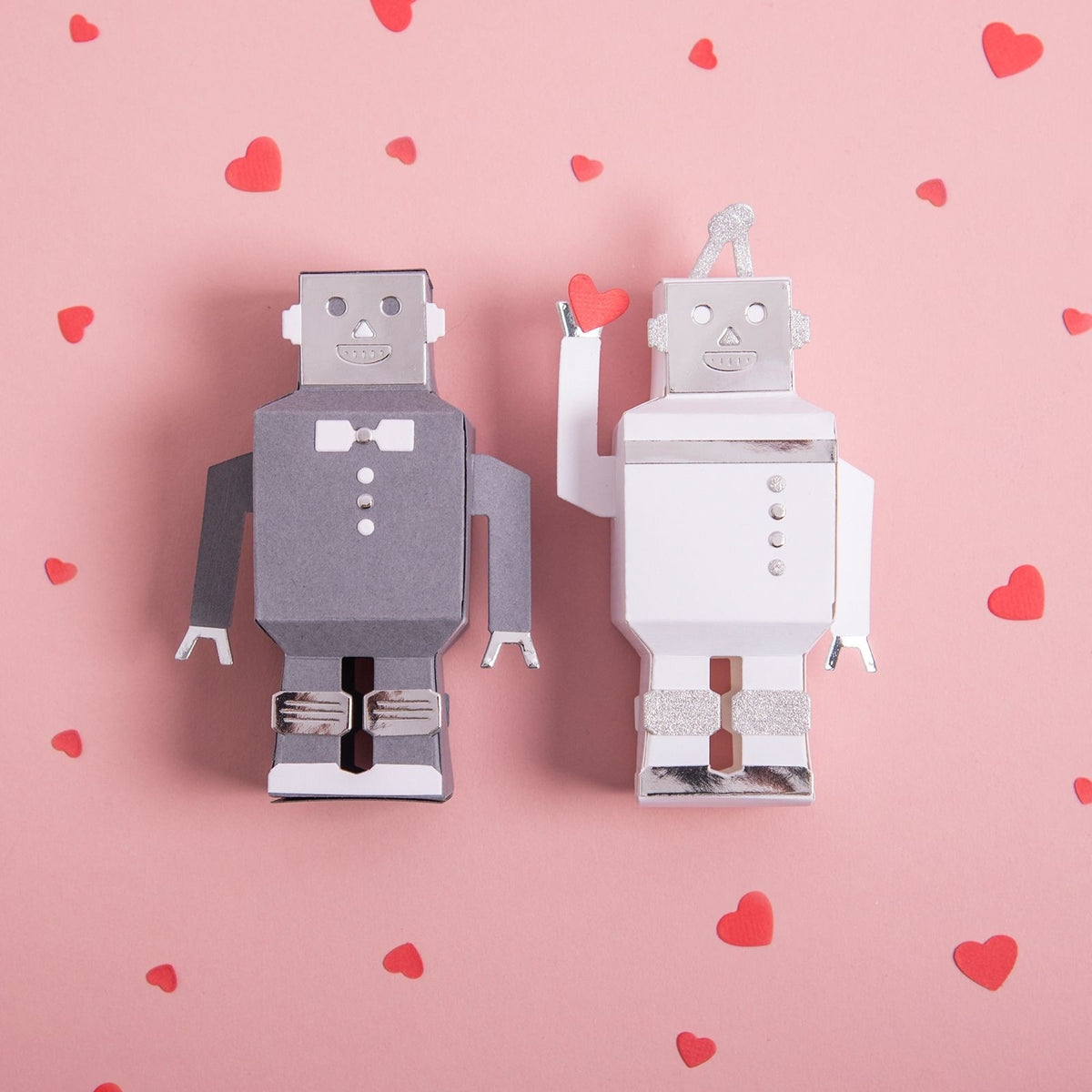 Thinlits 3-D Robot Die / Suaje de Robot 3D Descontinuado Sizzix