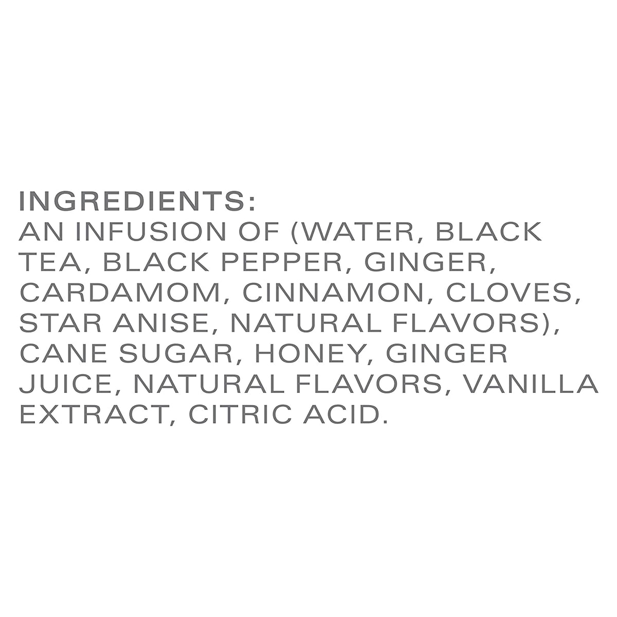 Chai Tea Latte Concentrate  / Concentrado de Té Chai Líquido Descontinuado Tazo