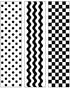 Simple Pattern Embossing Folders / Folders de Grabado Patrones Simples Descontinuado Darice