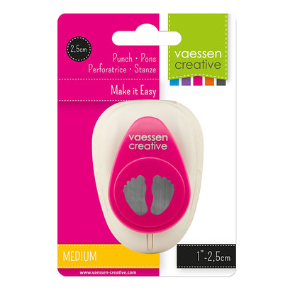 Baby Feet Lever Punch Medium / Perforadora y Relieve de Huellitas de Pie Descontinuado VAESSEN CREATIVE