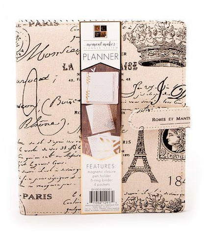 Binder Planner Paris Print Kit / Kit de Agenda Planificadora Paris Descontinuado American Crafts
