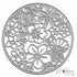 Suaje de Círculo Decorativo con Flores Dados de Corte / Suajes / Troqueles Hobbees