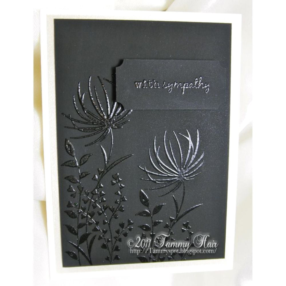 MBoss Embossing Powder Black / Polvo de Embossing Negro Descontinuado Imagine