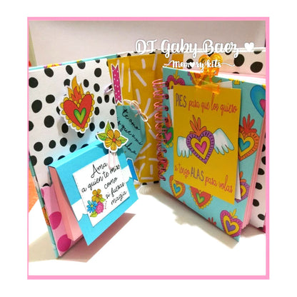 Kit de Papel Cartulina Cielito Lindo Descontinuado Memory Kits