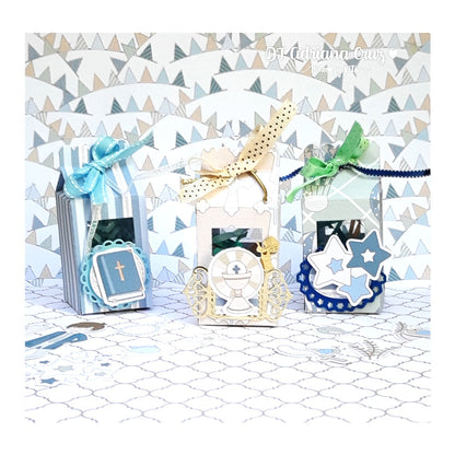 Kit de Papel Cartulina Mi Primera Comunión Niño Descontinuado Memory Kits