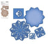 Shapeabilities Cut, Fold & Tuck Dies Triumphant Blossom / Suaje de Corte de Flor 3D Dados de Corte / Suajes / Troqueles Spellbinders