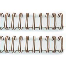 Antique Brass Wire 1/2" / Arillos Metálicos para Engargolar Color Antiguo 1/2" - 1.27cm Arillos para Engargolar Zutter