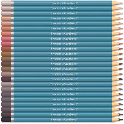 AquaBlend By Spectrum Noir Essentials 24 Set / Lápices de Colores Acuarelables Descontinuado Crafter&