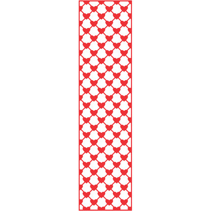 Mesh Hearts Border Die / Suaje de Malla de Corazones Dados de Corte / Suajes / Troqueles Cheery Lynn Designs
