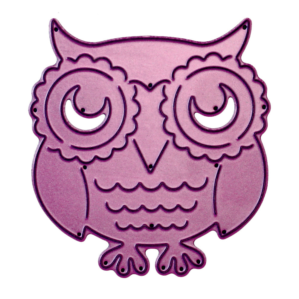 Whimsical Owl Die / Suaje de Búho Descontinuado Cheery Lynn Designs