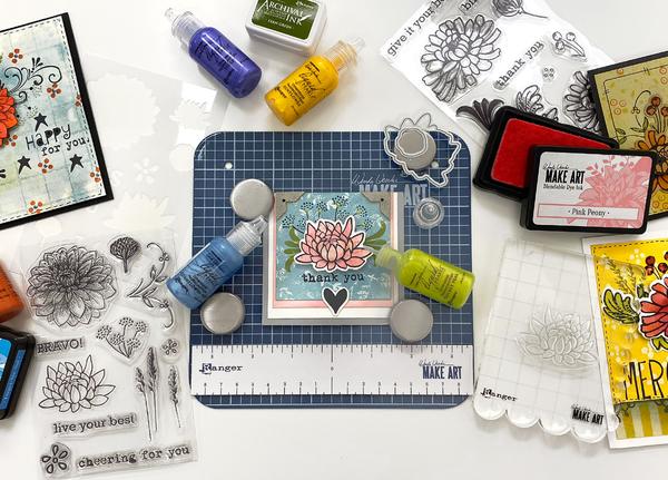 Wendy Vecchi Make Art Stay-tion 7" / Tapete Magnético para Estampar Tapetes, Mats Wendy Vecchi
