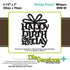 Birthday Present Die / Suaje de Regalo Happy Birthday Descontinuado Die-versions
