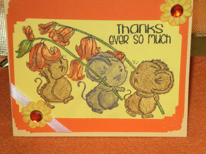Cling Stamps Bluebell Parade / Sello Cling de Ratones Descontinuado LDRS Creative